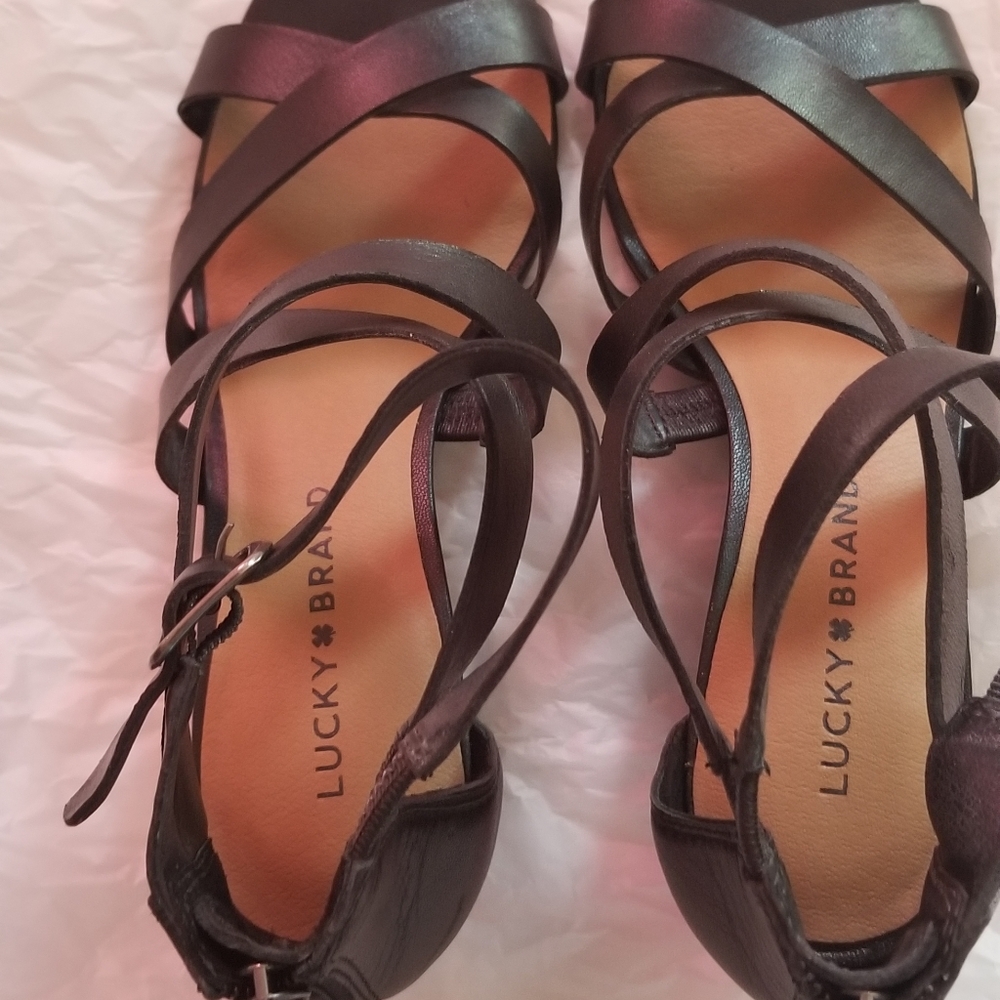 Lucky brand JINELA WEDGE SANDAL - Picture 5 of 6